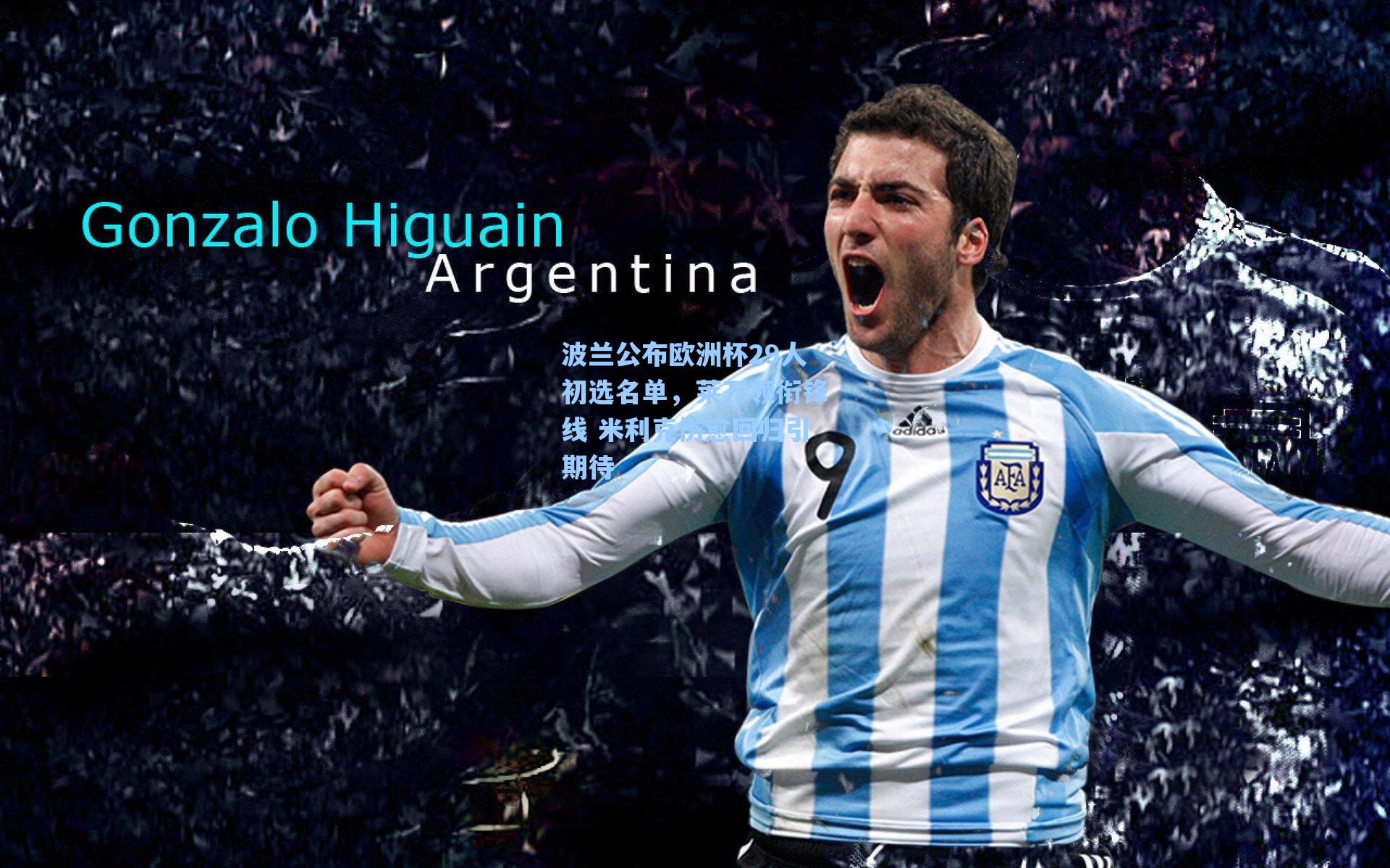 波兰公布欧洲杯29人初选名单,莱万领衔锋线 米利克伤愈回归引期待